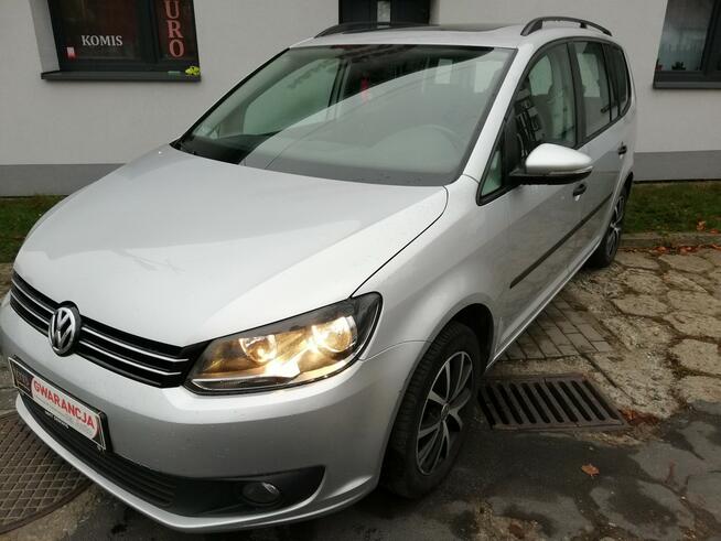 Volkswagen Touran 1.6 tdi - 105 KM - 7  osób. - panorama - navi Mielec - zdjęcie 2