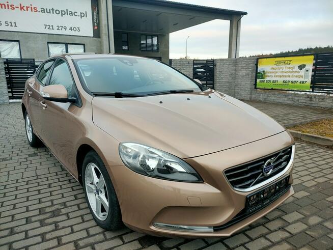 Volvo V40 2.0 D2 Nawigacja Klimatyzacja Tempomat PDC Alufelgi Opłacony Burzenin - zdjęcie 7
