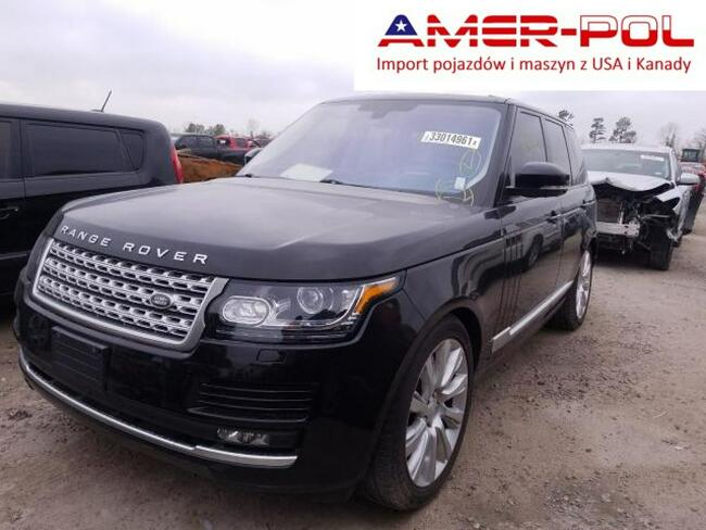 Land Rover Range Rover 2016, 5.0L, 4x4, porysowany lakier Warszawa - zdjęcie 1