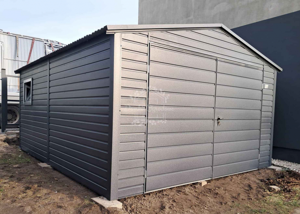 Schowek - domek ogrodowy 4x6m Antracyt  dach dwuspadowy ID885 Gdańsk - zdjęcie 4