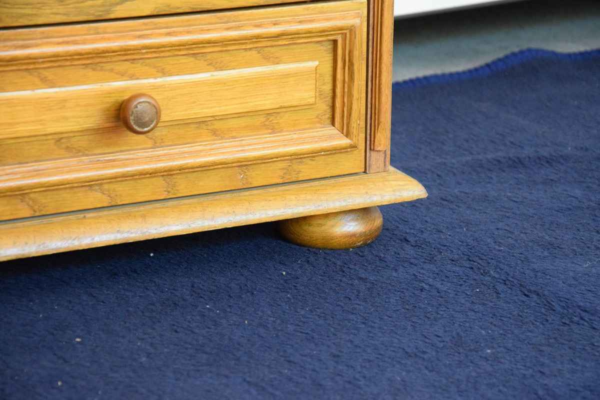 komoda - szafka dębowa - jak nowa Olsztyn - zdjęcie 5