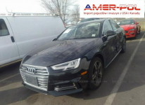 Audi A4 2018, 2.0L, 4x4, uszkodzony bok