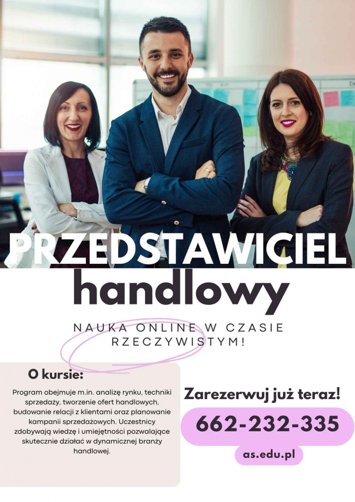 Przedstawiciel Handlowy - zapraszamy do zapisów Suwałki - zdjęcie 1
