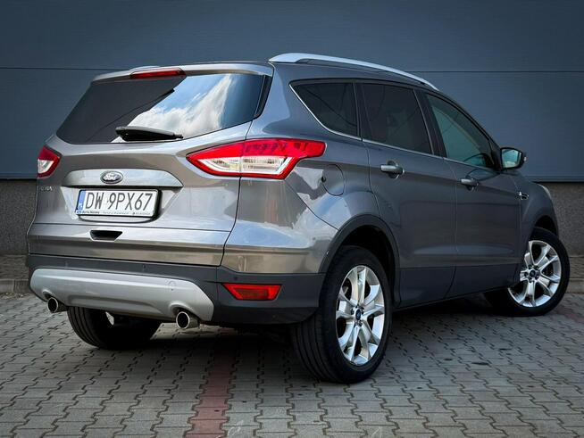 Ford Kuga 2.0 TDCi 163KM Titanium Automat AWD Salon PL II właściciel Wrocław - zdjęcie 6