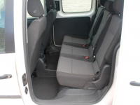 VW Caddy 2.0 TDI 102 KM MAXI Long 5 OSOBOWY Klima GRZANE Fotele SERWIS Zielenin - zdjęcie 7