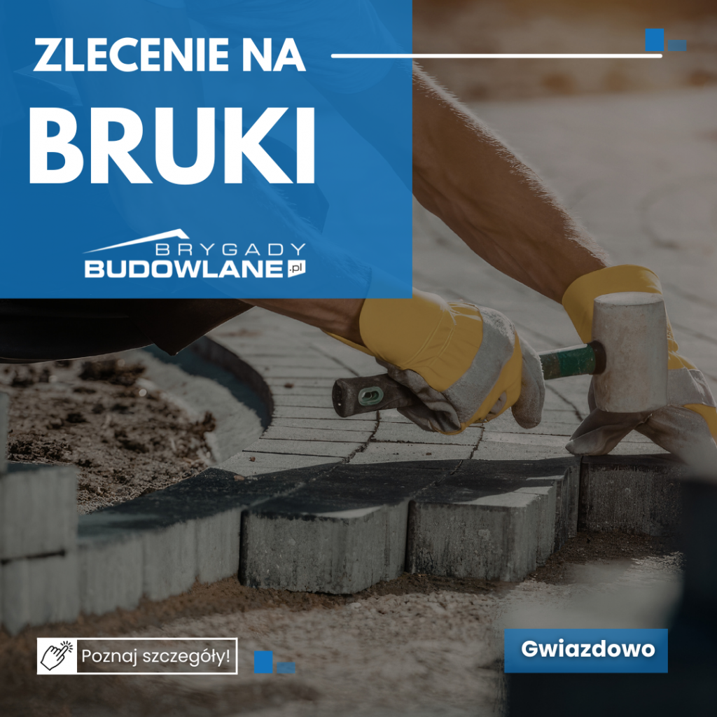 Prace brukarskie od zaraz - 1200m2 - Gwiazdowo Gwiazdowo - zdjęcie 1