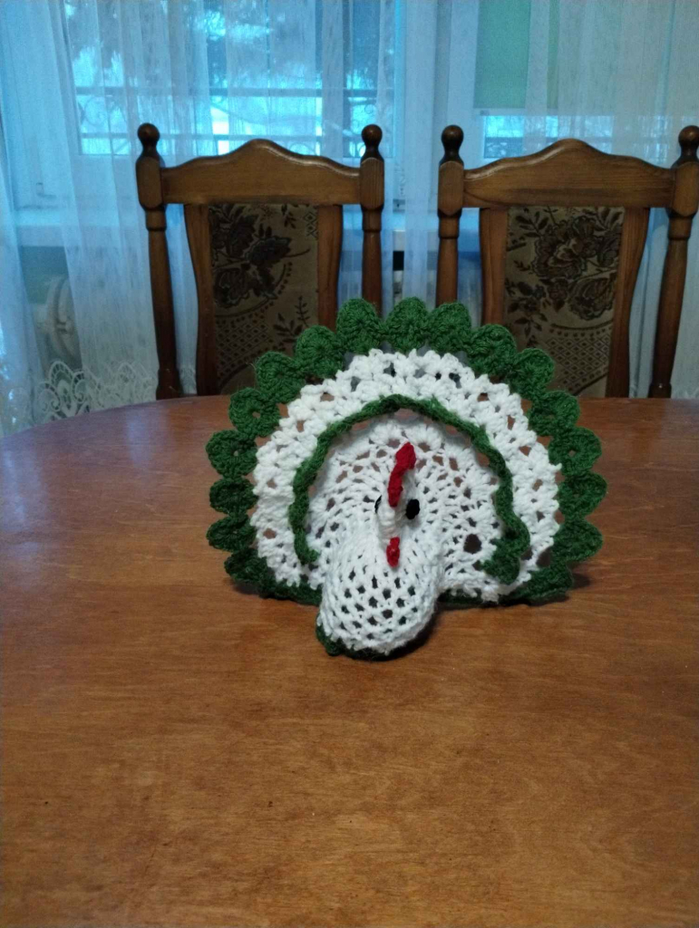 Szydełkowa kurka na Wielkanoc Grabówiec - zdjęcie 1