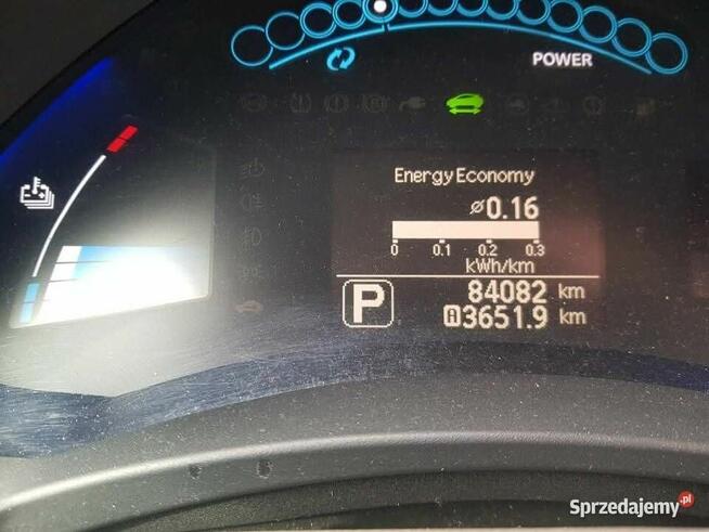 Nissan Leaf 2012 rok pierwszy właściciel Warszawa - zdjęcie 12