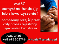 Zakładanie - Rejestracja w KRS: Fundacji, Stowarzyszenia