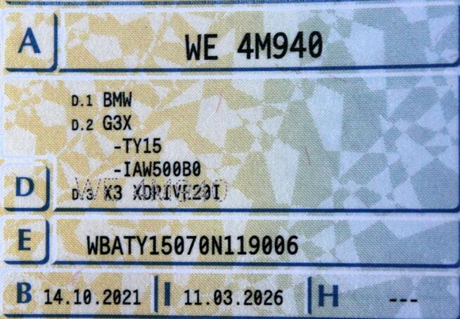 BMW X3 xLine 184KM XDrive SalonPL FV23% Skóra El.Klapa Grz.Fotele LED Sokołów - zdjęcie 7