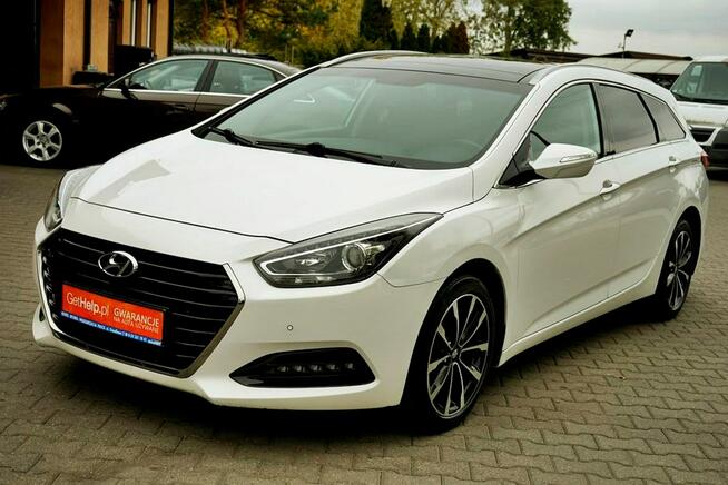 Hyundai i40 1,7CRDI NAVI, alu R17, kamera, skóra, 2016r. Płock - zdjęcie 9