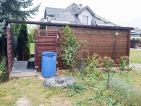 Domek ogrodowy 4,5x2,5m + wiata 1,8m drewnopodobny  rynny  GP450 Szczecinek - zdjęcie 4