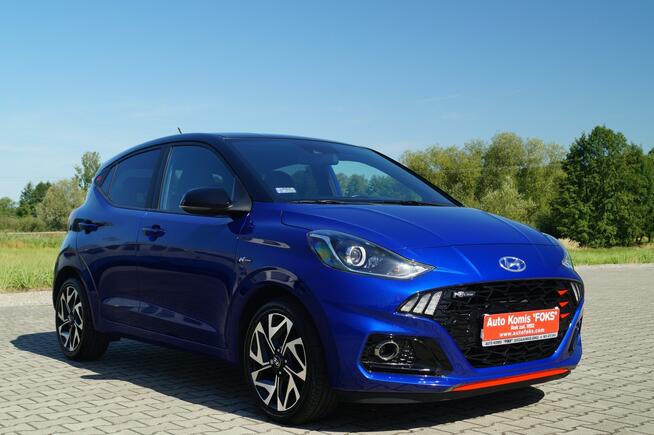 Hyundai i10 N-line 2022r 1.2 benzyna salon pl I-wszy wł bezwypadkowy Goczałkowice-Zdrój - zdjęcie 9