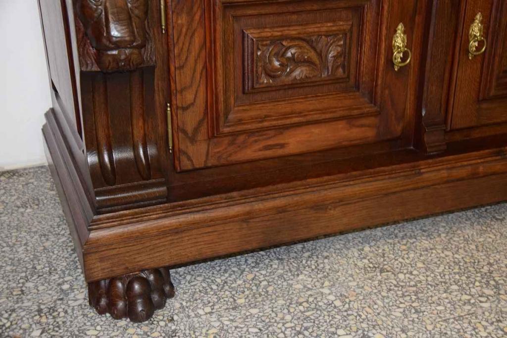 kredens dębowy - meble gdańskie - stan idealny jak nowy Olsztyn - zdjęcie 8