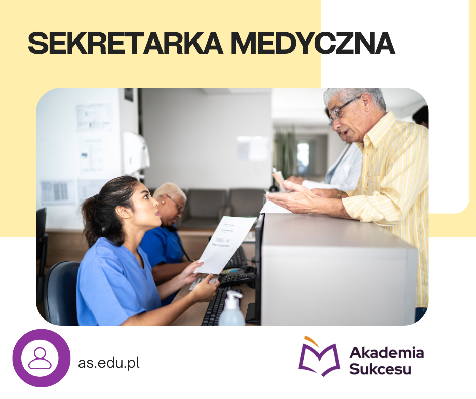 SEKRETARKA MEDYCZNA- KURS ROCZNY! Suwałki - zdjęcie 1
