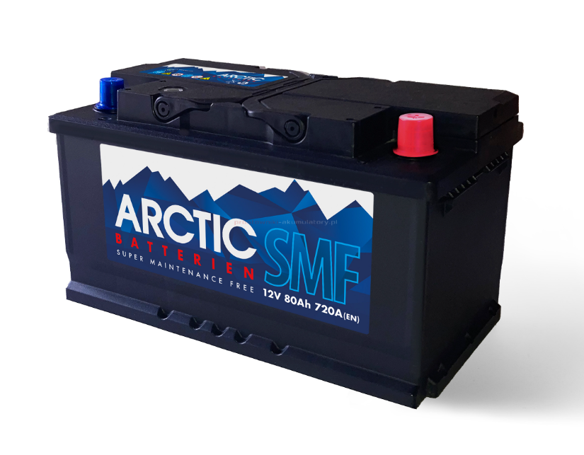 Akumulator Arctic 12V 80Ah 720A Kilińskiego 51 Słupsk Słupsk - zdjęcie 1