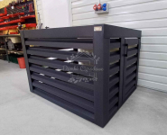 Osłona klimatyzatora – pompy ciepła 90x50x70 cm antracyt ID1142 Białystok - zdjęcie 5