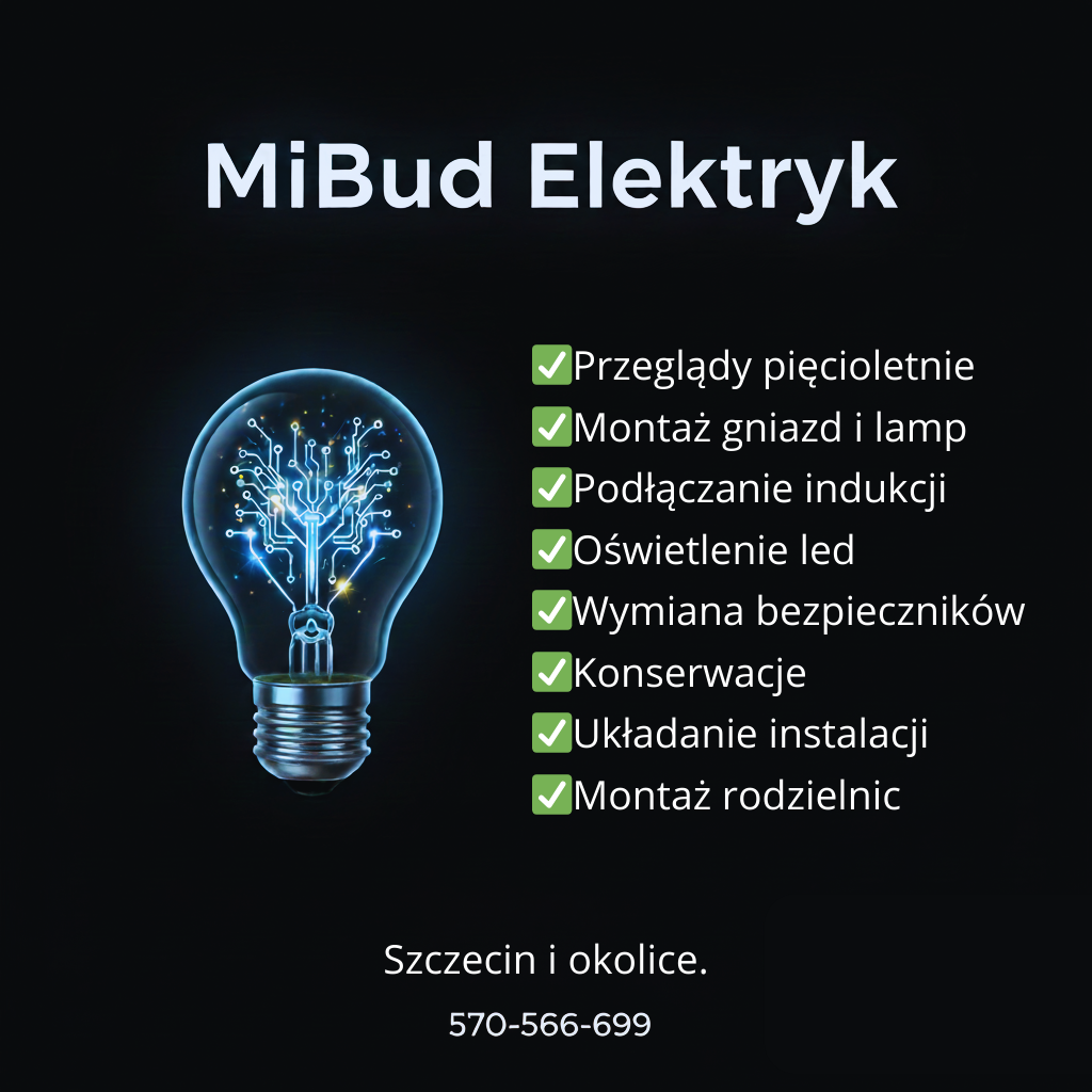 Elektryk Szczecin 24h/7 - usługi i awarie (do 100km) Szczecin - zdjęcie 1