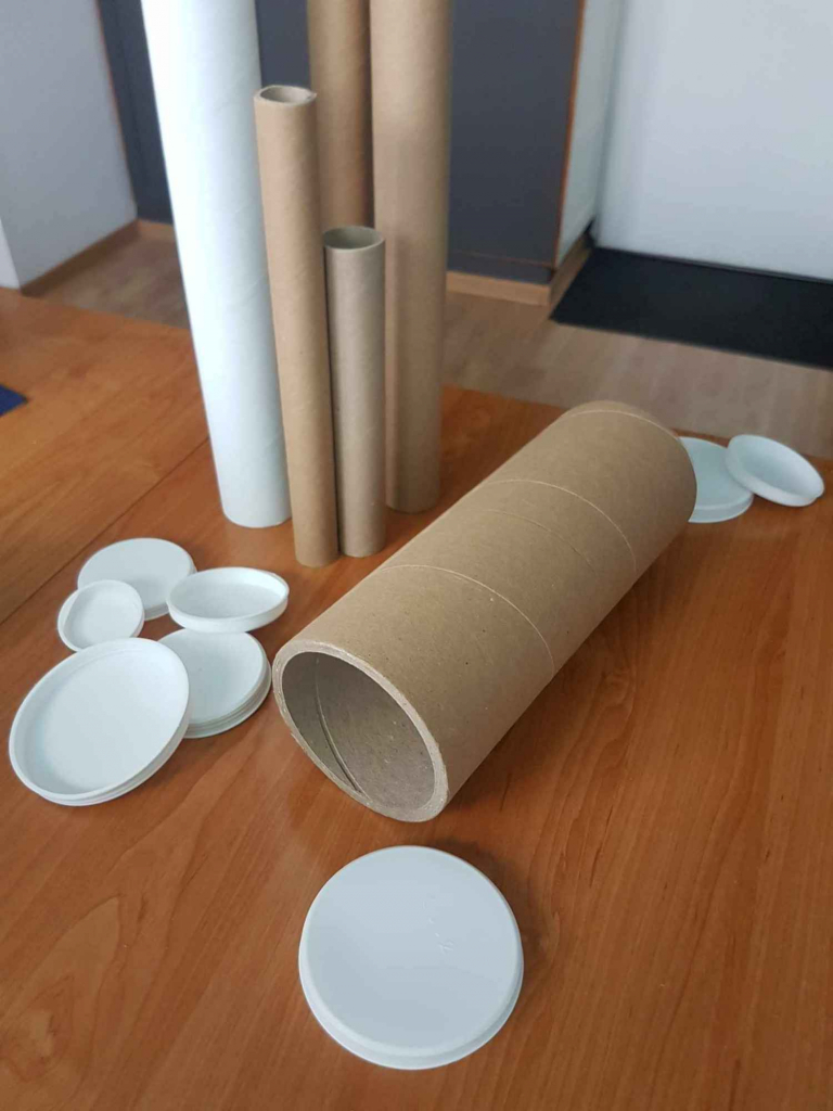 Tuby tekturowe z tektury litej Kórnik - zdjęcie 4