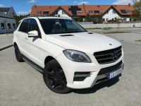 MERCEDES ML 350 BENZYNA BIAŁA PERŁA JASNE WNĘTRZE OKAZJA Ostrów Wielkopolski - zdjęcie 2