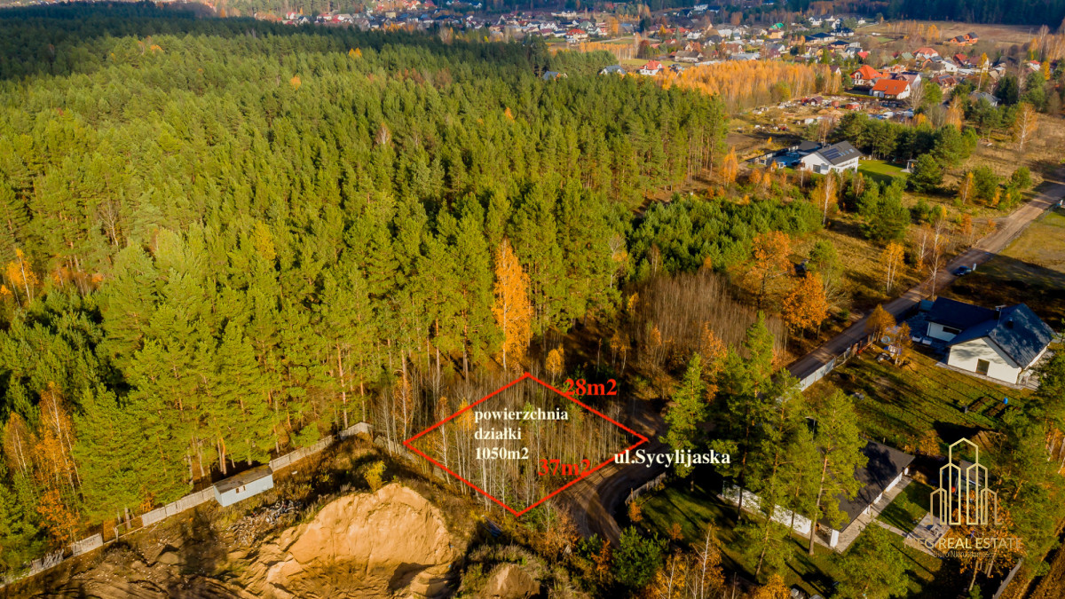 Działka na sprzedaż z WZ Karakule ul.Sycylijska Karakule - zdjęcie 1