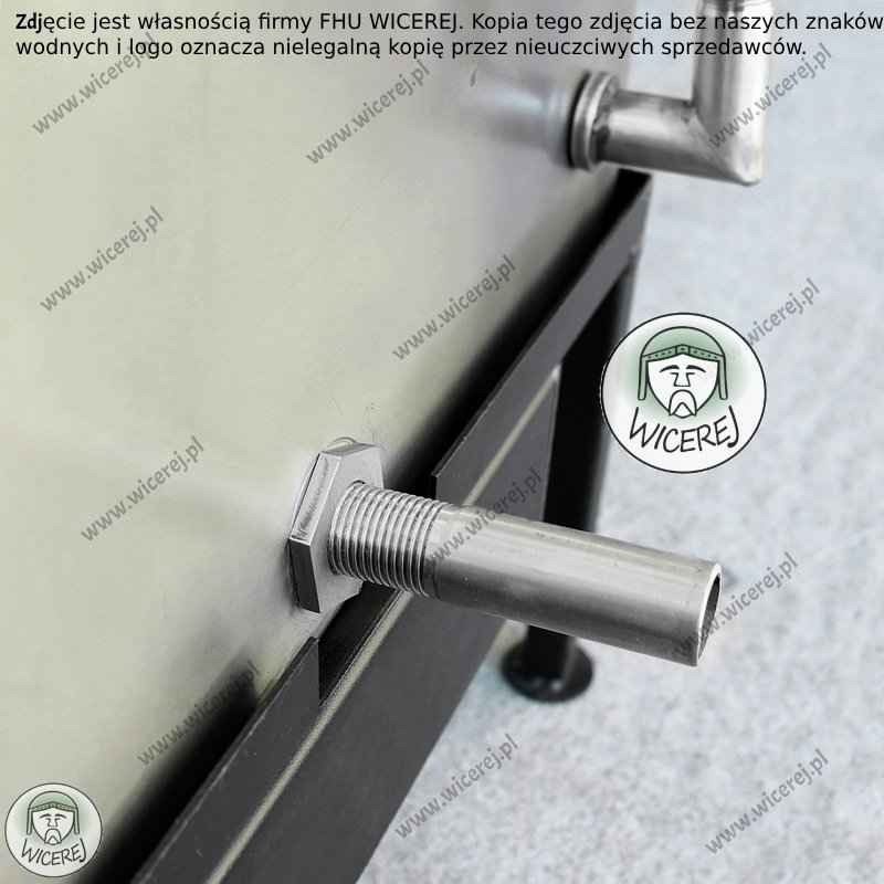 Duża topiarka parowa na 20/28 ramek Wielkopolska Maxi Nierdzewna Jaśliska - zdjęcie 2