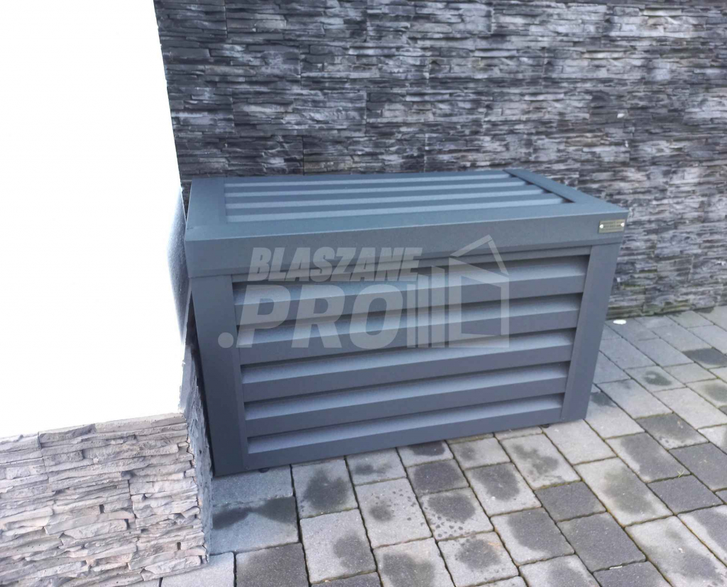 Osłona klimatyzatora - pompy ciepła 70x40x60 cm antracyt GP293 Gdańsk - zdjęcie 7