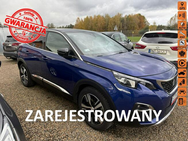 Peugeot 3008 GT-line, navi, gwarancja, 80tys.km! Zbąszyń - zdjęcie 1
