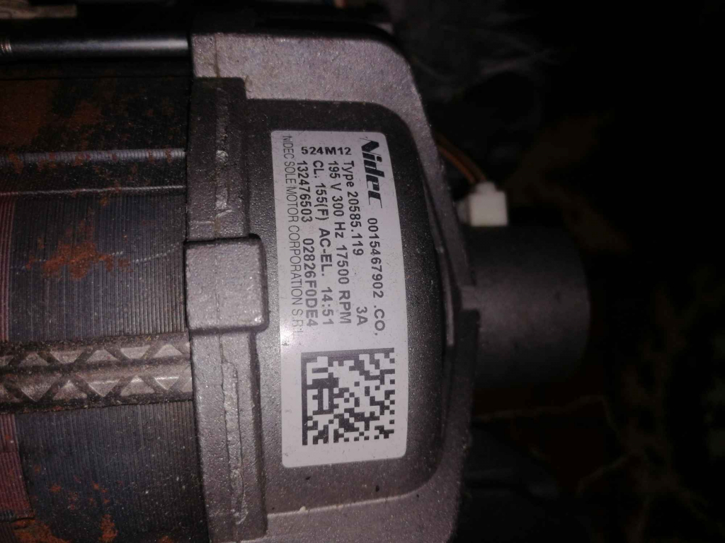 Silnik do pralki Electrolux Włochy - zdjęcie 3