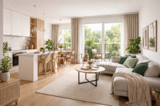 Apartament 58,45 m² | 3 Pokoje | Balkon | Las