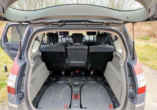 Renault Grand Scenic II 1.9dCi 130 KM 2005r wersja 7-os. hak Rzeszów - zdjęcie 10