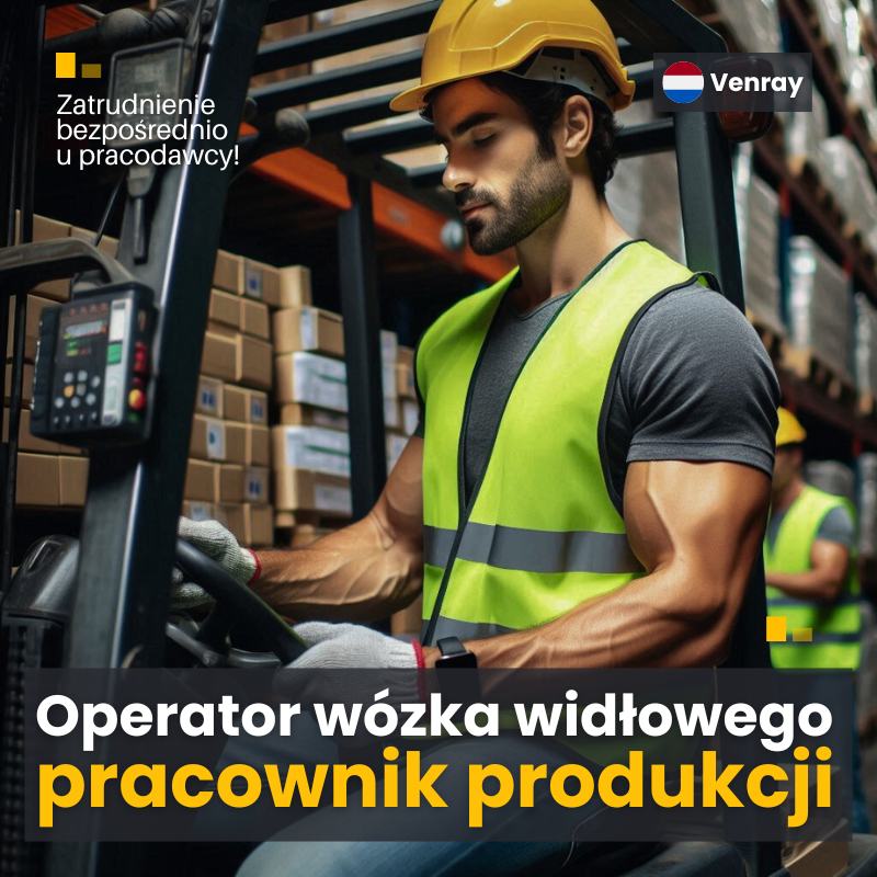 PRACA HOLANDIA- Operator wózka widłowego Podgórze - zdjęcie 1