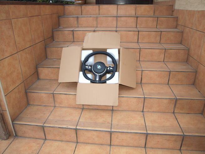 BMW X1 X2 X4 X5 Sport M pakiet kierownica skórzana + airbag Kalisz - zdjęcie 12