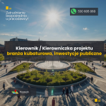 Kierownik/-czka projektów branży budowlanej - inwestycje publiczne