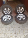 Sprzedam opony zimowe+felgi aluminiowe