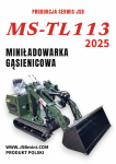 Mini Ładowarka gąsienicowa MS-TL113 JSB - Nowa 2025 Toruń - zdjęcie 1