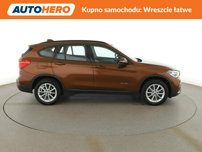 BMW X1 full LED klima auto grzane fotele czujniki parkowania Warszawa - zdjęcie 9