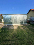 Garaż blaszany 6x6m 2x brama uchylna 2x okno drzwi ocynk dach TS859 Zamość - zdjęcie 4