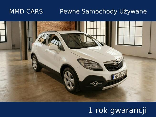 Opel Mokka Bezwypadkowy bardzo zadbany skóry LED rok gwarancji hak Kraków - zdjęcie 1