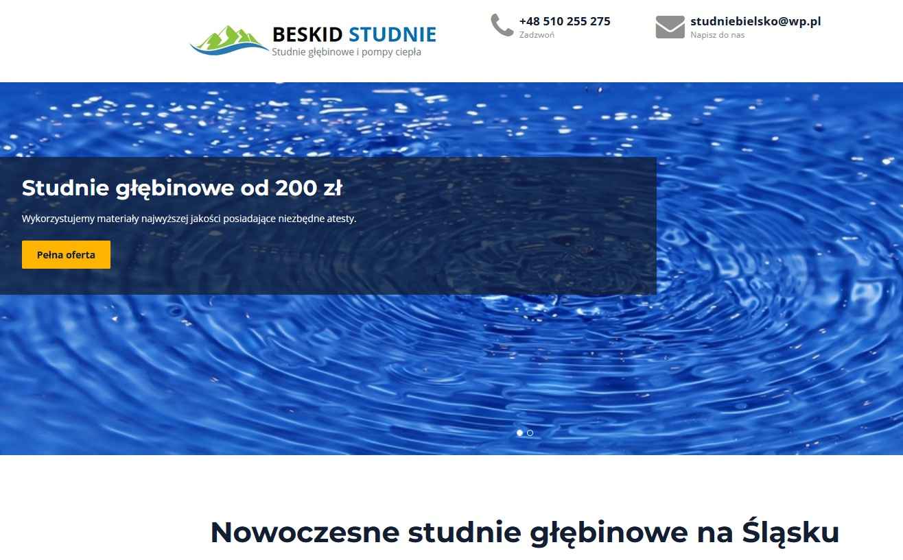 Beskid Studnie: Studnie głębinowe Bielsko-Biała i Śląsk, Wisła, Żywiec Bielsko-Biała - zdjęcie 1