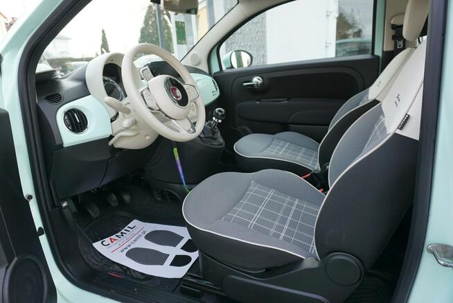 Fiat 500 polski salon , gaz, I rej. sierpień 2020 r. Opole - zdjęcie 9
