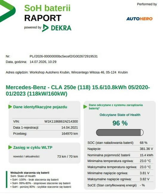 Mercedes CLA 250 FV23 phev kamera navi AMG LINE full led klima Warszawa - zdjęcie 5