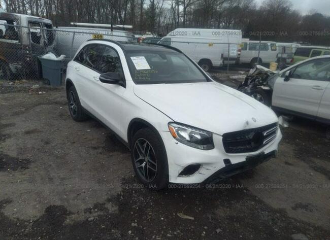 Mercedes GLC 300 2016, 2.0L, 4x4, uszkodzony przód Słubice - zdjęcie 2