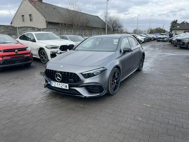 Mercedes A45 AMG Salon PL A45s AMG 4Matic + Automat Skóra Kamery360 Gliwice - zdjęcie 6