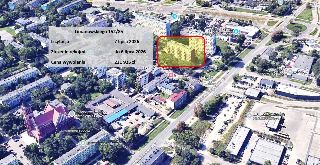 Licytacja komornicza, 8 piętro, Żubardź Bałuty - zdjęcie 4