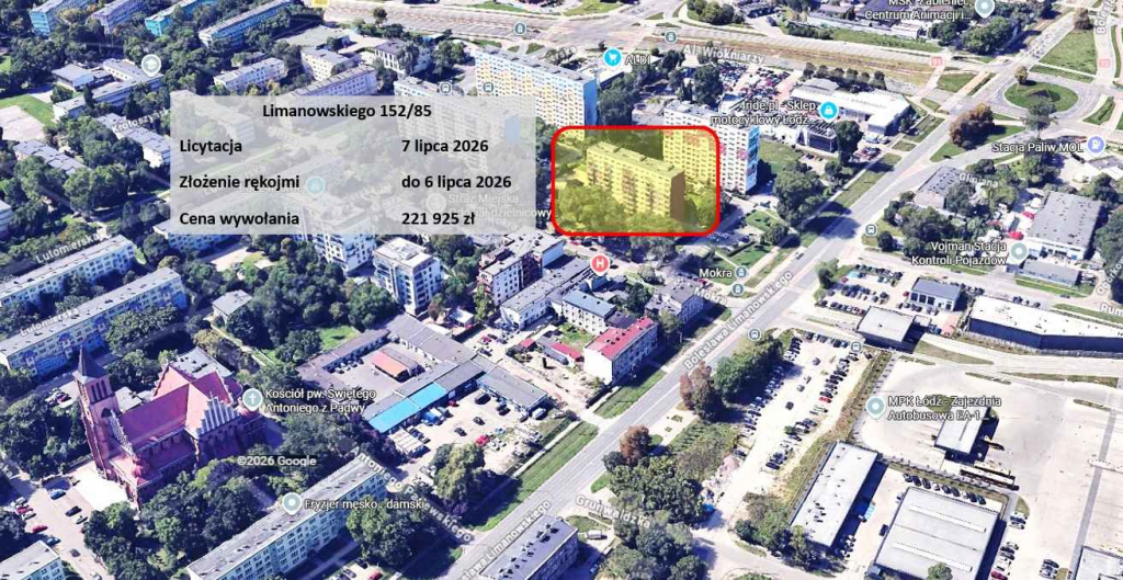 Licytacja komornicza, 8 piętro, Żubardź Bałuty - zdjęcie 4