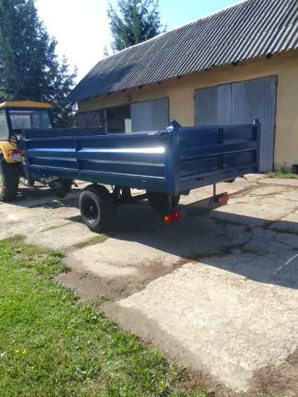Przyczepa rolnicza 4t Jasło - zdjęcie 1