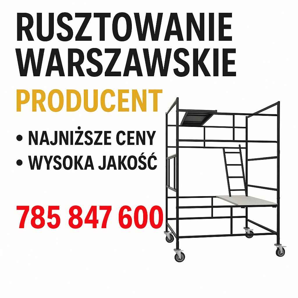 Rusztowanie warszawskie - przęsła budowalne rama budowlana 163x80 tani Nowy Targ - zdjęcie 1