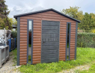 Schowek - domek ogrodowy 3x3m drzwi 2x okno rynny dach TS1183 Miastko - zdjęcie 2