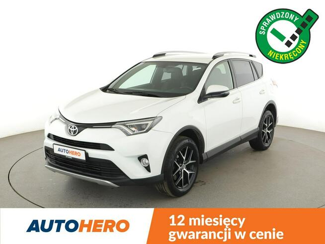 Toyota RAV-4 Style półskóra navi kamera grzane fotele tempomat Warszawa - zdjęcie 1